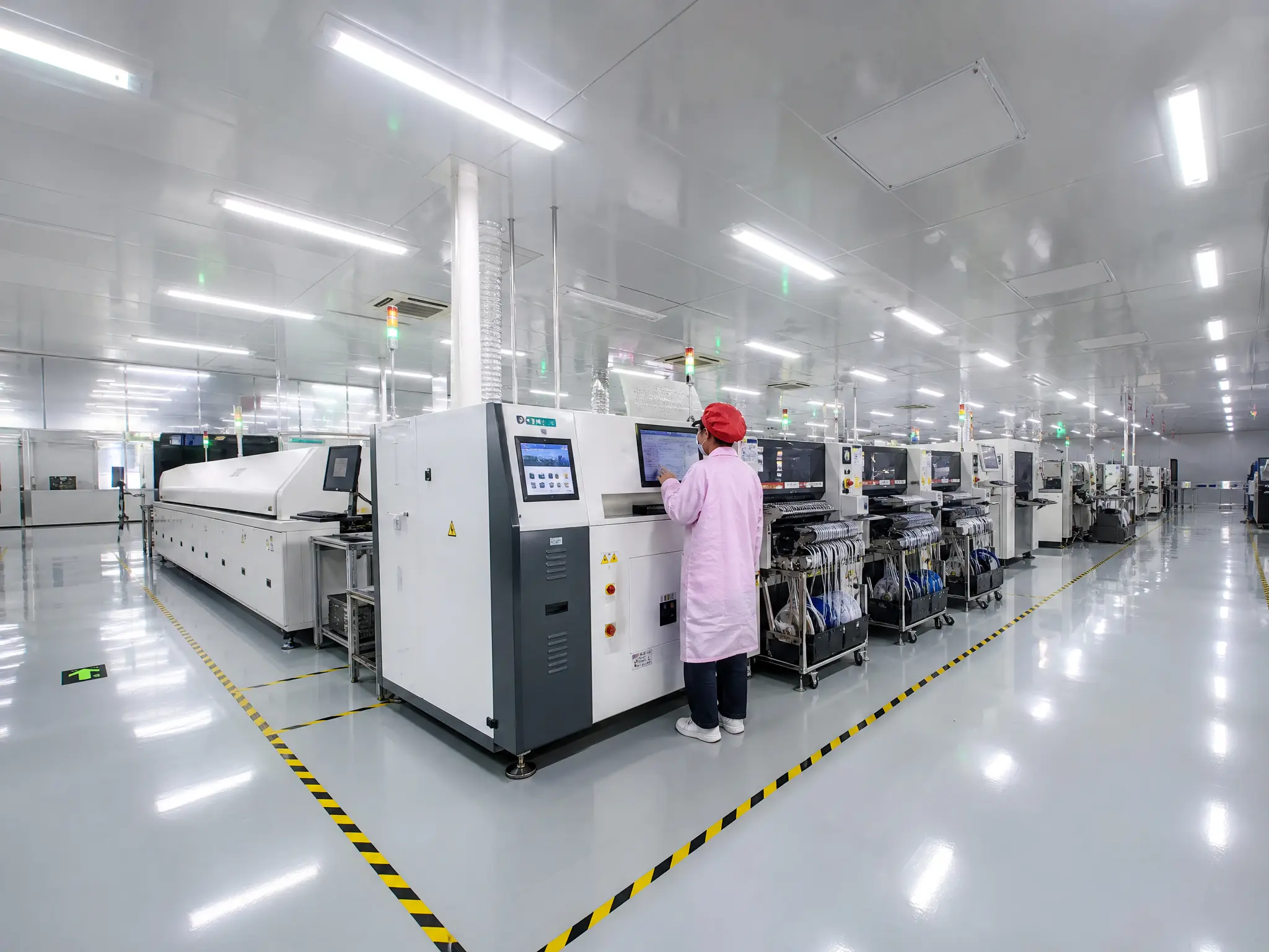 PanGao Leader modern automated SMT workshop and electronics manufacturing facility