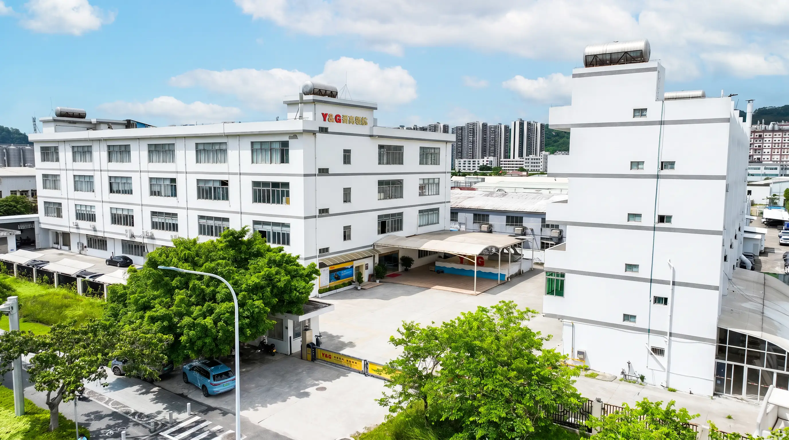 Y&G Robotic Lawn Mower robotic lawn mower manufacturer factory building and headquarters